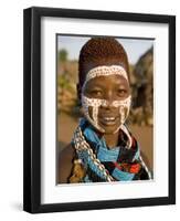 Hamer Tribe, Denbiti Village, Lower Omo Valley, Southern Ethiopia-Gavin Hellier-Framed Premium Photographic Print