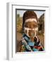 Hamer Tribe, Denbiti Village, Lower Omo Valley, Southern Ethiopia-Gavin Hellier-Framed Premium Photographic Print