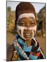 Hamer Tribe, Denbiti Village, Lower Omo Valley, Southern Ethiopia-Gavin Hellier-Mounted Photographic Print