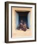 Hamer Woman with Baby-Peter Adams-Framed Photographic Print