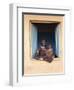 Hamer Woman with Baby-Peter Adams-Framed Photographic Print