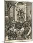 Hamilton Addressing the Mob-Howard Pyle-Mounted Giclee Print