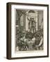 Hamilton Addressing the Mob-Howard Pyle-Framed Giclee Print