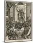 Hamilton Addressing the Mob-Howard Pyle-Mounted Giclee Print