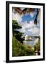 Hamilton Bay View With A Boathouse, Bermuda-George Oze-Framed Photographic Print