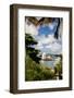 Hamilton Bay View With A Boathouse, Bermuda-George Oze-Framed Photographic Print