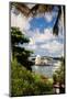 Hamilton Bay View With A Boathouse, Bermuda-George Oze-Mounted Photographic Print