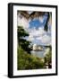 Hamilton Bay View With A Boathouse, Bermuda-George Oze-Framed Photographic Print