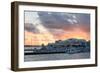 Hamilton Harbor Sunset, Bermuda-George Oze-Framed Photographic Print