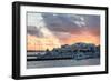 Hamilton Harbor Sunset, Bermuda-George Oze-Framed Photographic Print