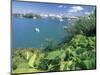 Hamilton Harbor with Greenery-Robin Hill-Mounted Photographic Print