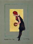 Ping Pong Girl-Hamilton King-Giclee Print