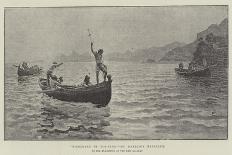 Fisherman of Positano, in the Exhibition at the New Gallery-Hamilton Macallum-Mounted Giclee Print