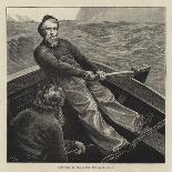 Sketches at Sea, Mending the Jib-Hamilton Macallum-Giclee Print