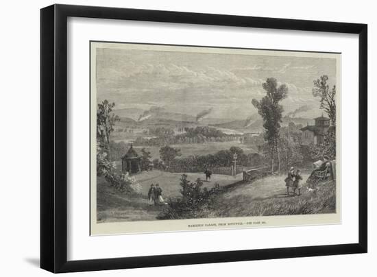 Hamilton Palace, from Bothwell-James Burrell Smith-Framed Giclee Print