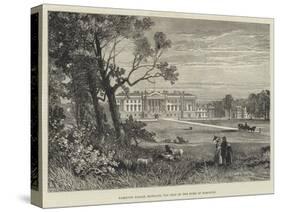 Hamilton Palace, Scotland, the Seat of the Duke of Hamilton-James Burrell Smith-Stretched Canvas