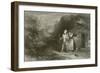 Hamish Bean and His Mother-Francis William Topham-Framed Giclee Print