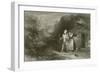 Hamish Bean and His Mother-Francis William Topham-Framed Giclee Print