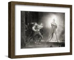 Hamlet, Act I, Scene IV, by William Shakespeare (1564-1616) Engraved by Robert Thew (1758-1802)-Henry Fuseli-Framed Giclee Print