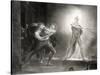 Hamlet, Act I, Scene IV, by William Shakespeare (1564-1616) Engraved by Robert Thew (1758-1802)-Henry Fuseli-Stretched Canvas