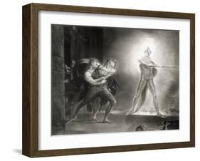 Hamlet, Act I, Scene IV, by William Shakespeare (1564-1616) Engraved by Robert Thew (1758-1802)-Henry Fuseli-Framed Giclee Print