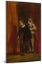 Hamlet and His Mother, 1849-Ferdinand Victor Eugene Delacroix-Mounted Giclee Print