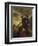 Hamlet and Horatio in the Churchyard-Eugene Delacroix-Framed Giclee Print