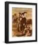 Hamlet and Horatio-Eugene Delacroix-Framed Collectable Print