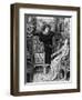 Hamlet and Ophelia, 1858-Dante Gabriel Rossetti-Framed Giclee Print