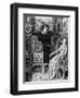 Hamlet and Ophelia, 1858-Dante Gabriel Rossetti-Framed Giclee Print