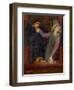 Hamlet and Ophelia, 1866-Dante Gabriel Charles Rossetti-Framed Giclee Print