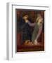 Hamlet and Ophelia, 1866-Dante Gabriel Charles Rossetti-Framed Giclee Print