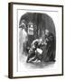 Hamlet by William Shakespeare-John Gilbert-Framed Giclee Print