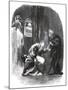 Hamlet by William Shakespeare-John Gilbert-Mounted Giclee Print