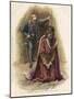 Hamlet confronts the guilty Claudius-Harold Copping-Mounted Giclee Print