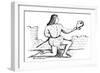 Hamlet holding up a crash-test-dummy head. - New Yorker Cartoon-Stuart Leeds-Framed Premium Giclee Print