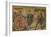 Hamlet - Illustration of Scene from William Shakspeare's Play-null-Framed Giclee Print