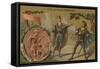 Hamlet - Illustration of Scene from William Shakspeare's Play-null-Framed Stretched Canvas