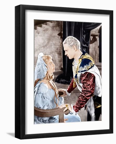 Hamlet, Jean Simmons, Laurence Olivier, 1948-null-Framed Photo