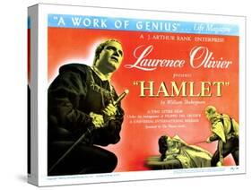 Hamlet, Laurence Olivier, Eileen Herlie, 1948-null-Stretched Canvas