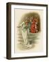 Hamlet, Ophelia Crazed-Harold Copping-Framed Art Print