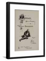 Hamlet, Prince Of Denmark.-null-Framed Giclee Print