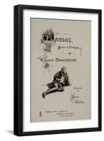 Hamlet, Prince Of Denmark.-null-Framed Giclee Print