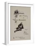 Hamlet, Prince Of Denmark.-null-Framed Giclee Print