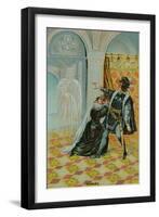 Hamlet - the Ghost of Hamlet's Father Appears-null-Framed Giclee Print