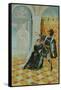 Hamlet - the Ghost of Hamlet's Father Appears-null-Framed Stretched Canvas