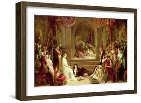 Hamlet-Daniel Maclise-Framed Giclee Print