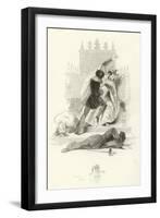 Hamlet-Joseph Kenny Meadows-Framed Giclee Print