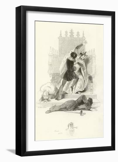 Hamlet-Joseph Kenny Meadows-Framed Giclee Print