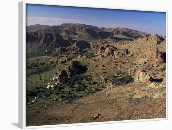 Hamlets and Terraces in the Anti-Atlas Mountains, Tafraoute Region, South West Area, Morocco-Duncan Maxwell-Framed Photographic Print